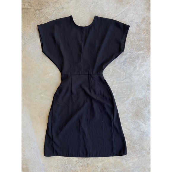 TOPSHOP Dolman Short Sleeve Wrap Dress Size 4 - Picture 3 of 6